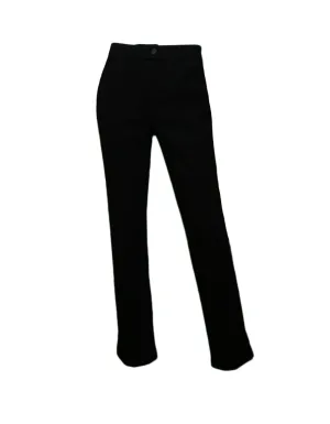 Chanel Black Wool Pants w/ Pockets sz 36