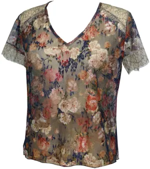 Chantilly Lace V-Neck Top