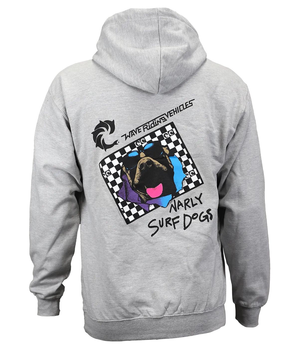 Checker Narly Dog P/O Hooded Sweatshirt