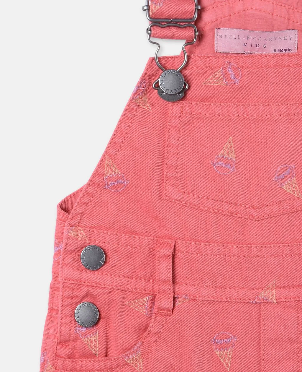 Chester Ice Cream Print Dungarees