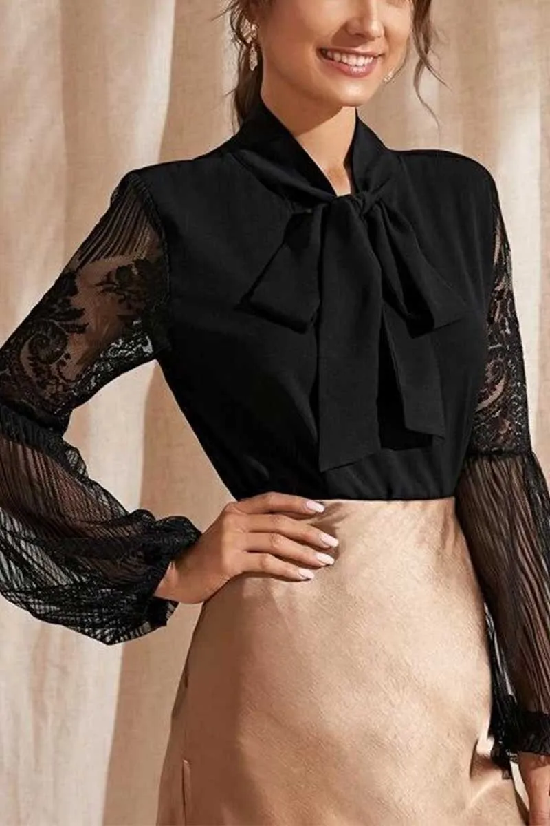 Chicindress Bow Lace Top