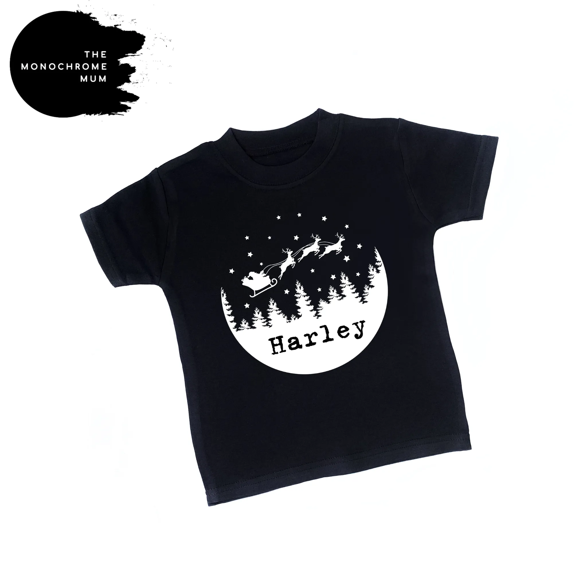 Christmas - Sleigh name top