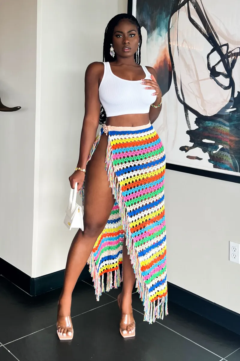 CICI RIBBED CROP | TOP