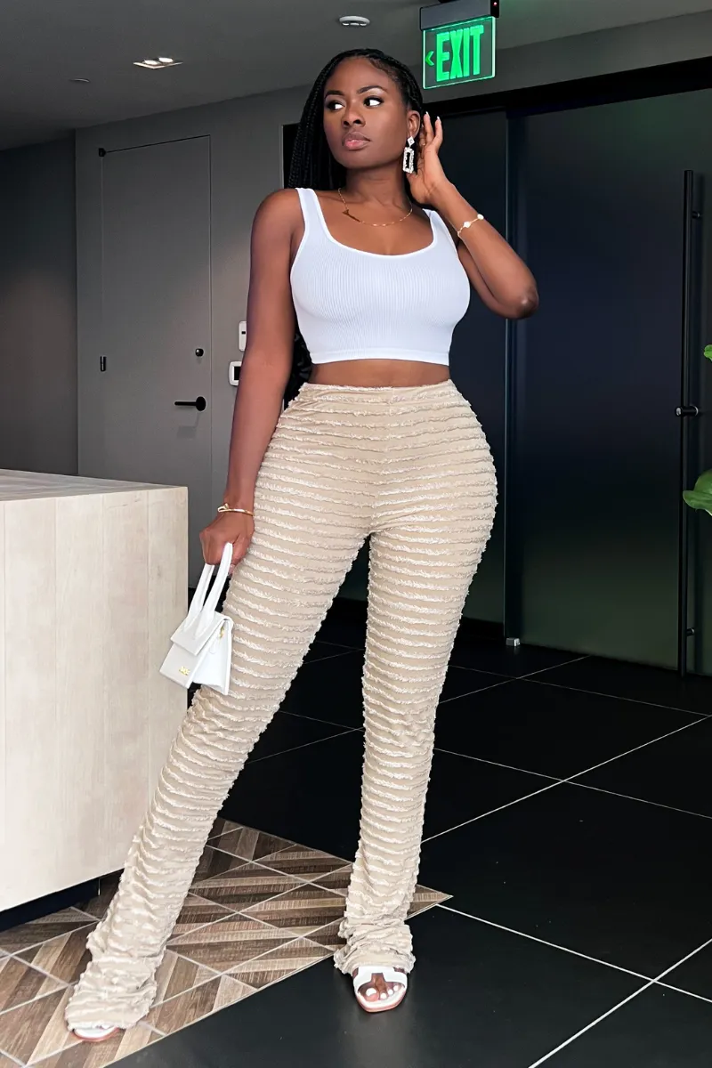 CICI RIBBED CROP | TOP