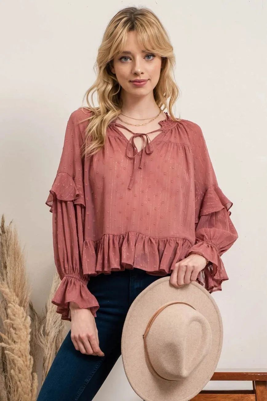 Clip Dot Blouse