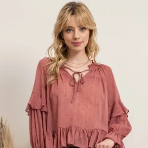 Clip Dot Blouse