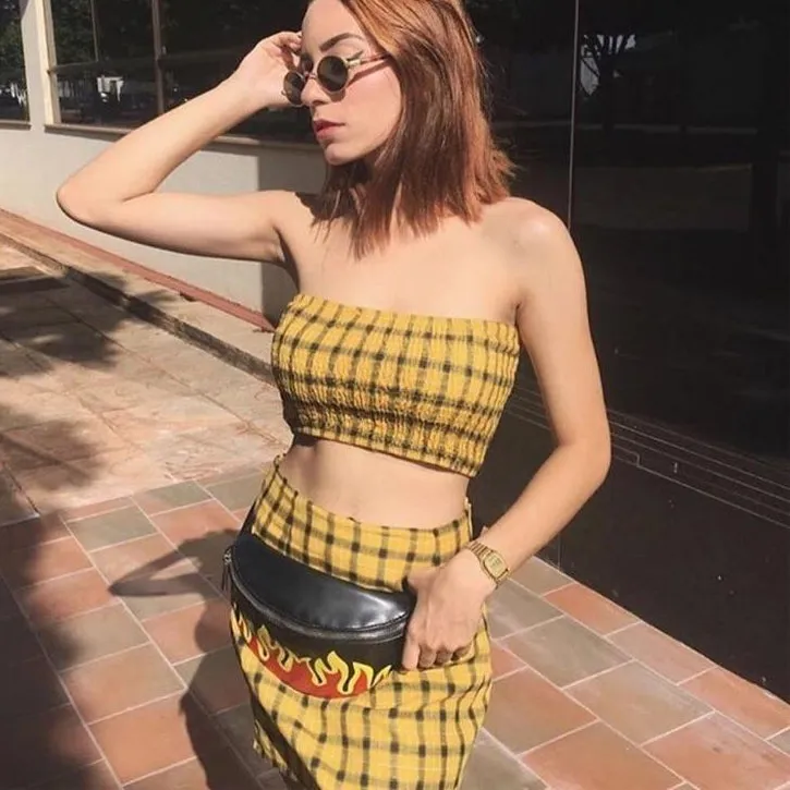 Clueless Plaid Set