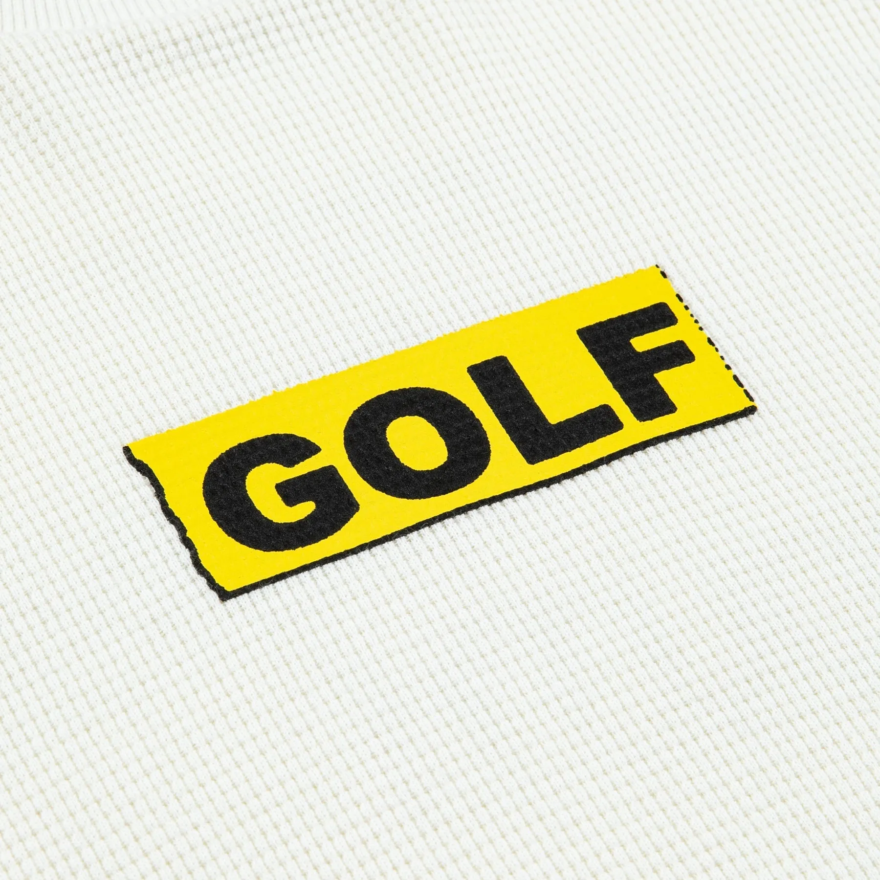 COLLAGE LONG SLEEVE THERMAL by GOLF WANG