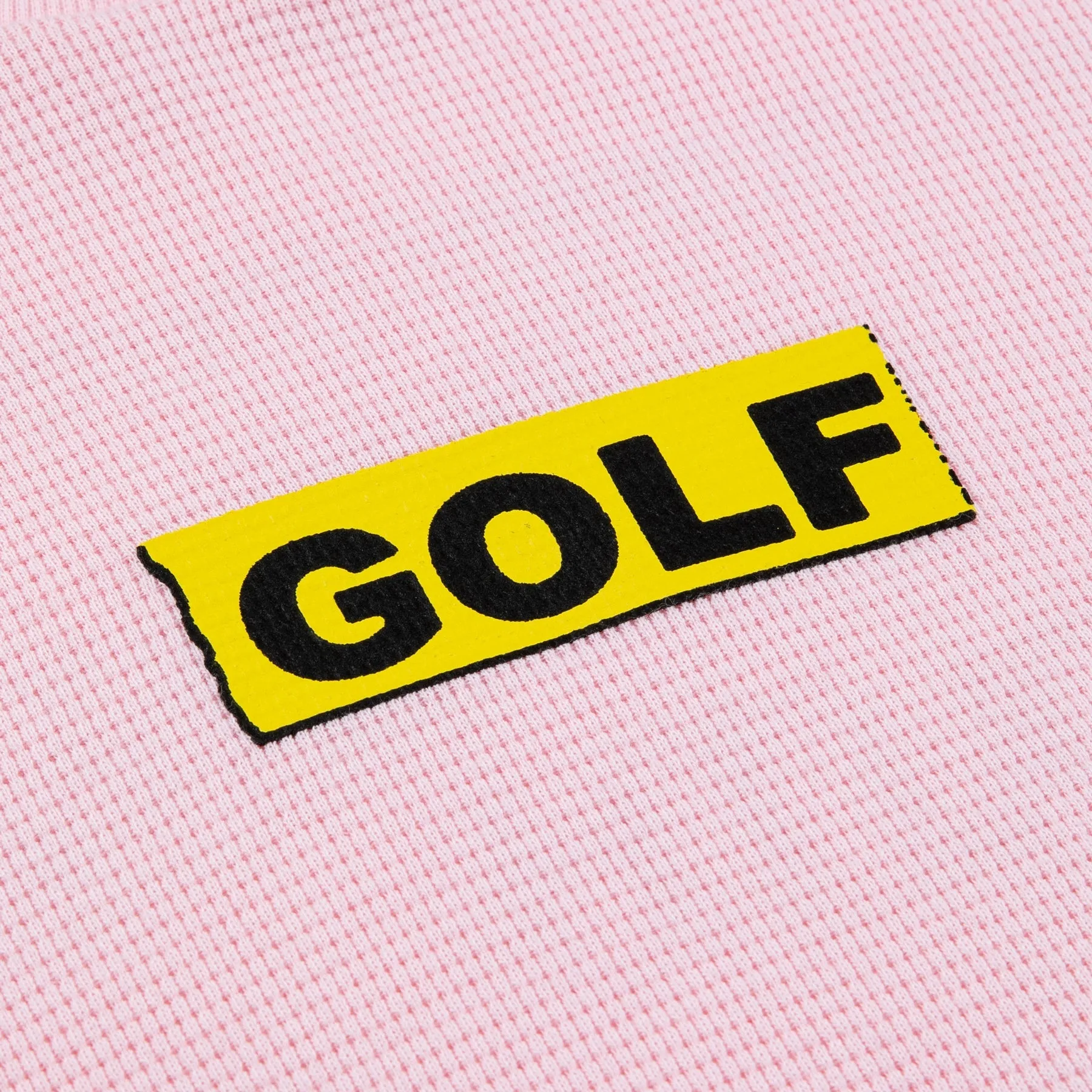 COLLAGE LONG SLEEVE THERMAL by GOLF WANG