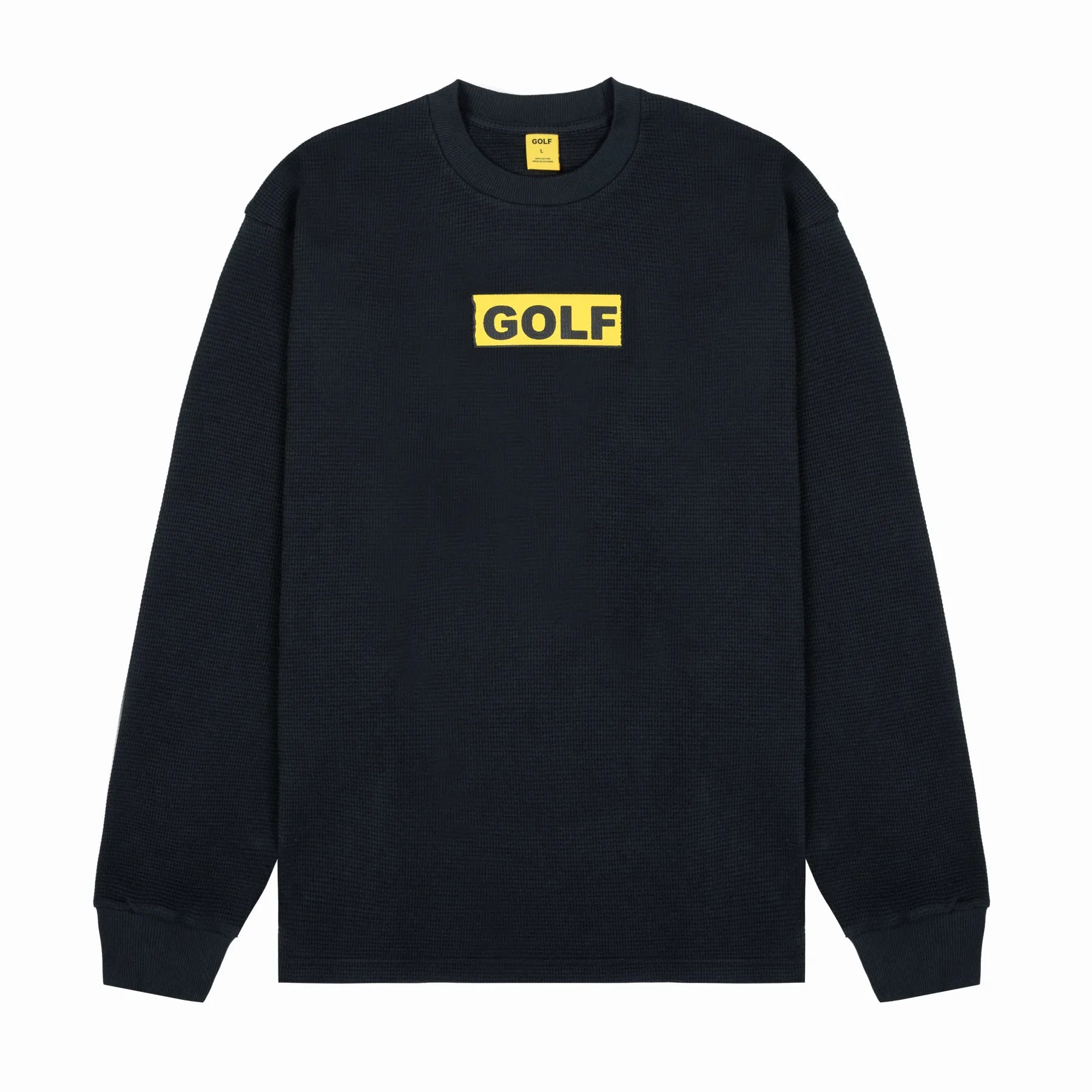 COLLAGE LONG SLEEVE THERMAL by GOLF WANG