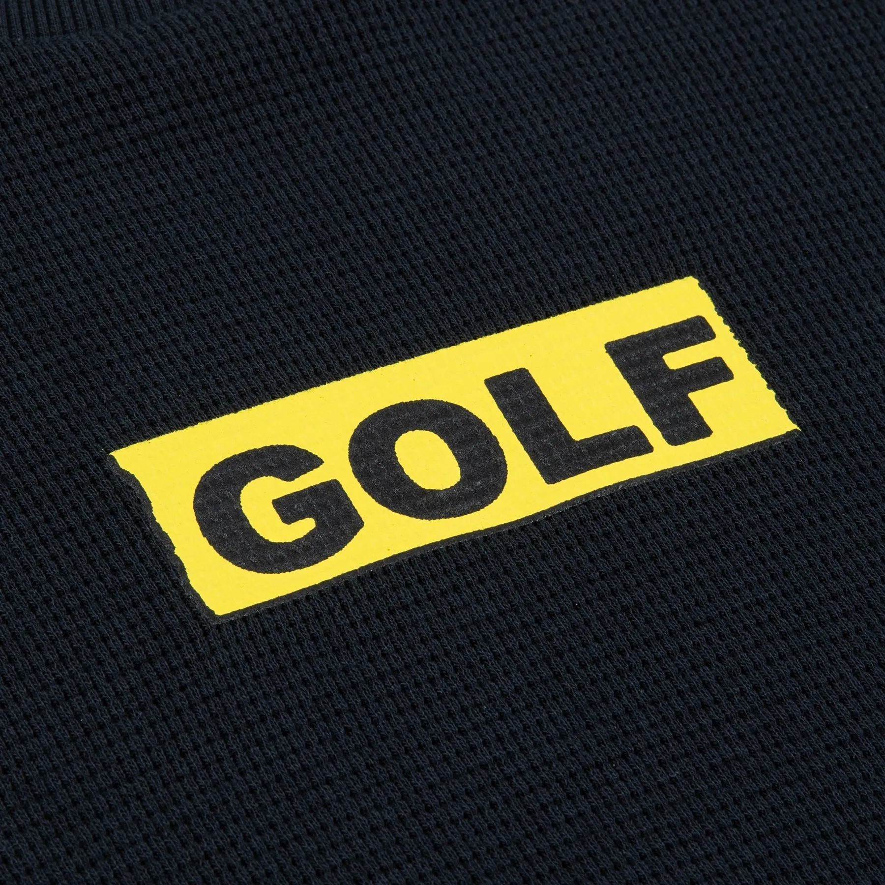 COLLAGE LONG SLEEVE THERMAL by GOLF WANG