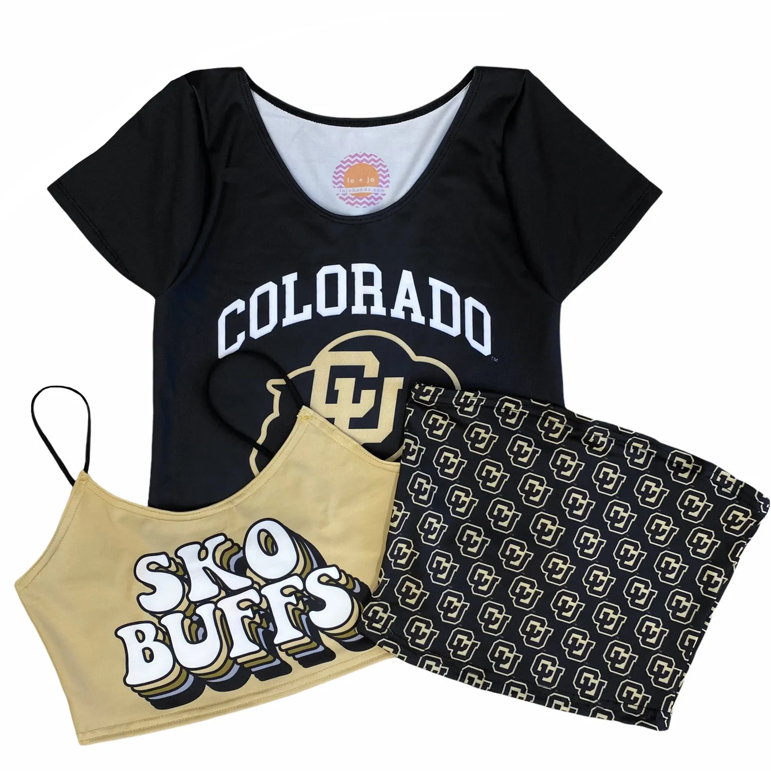 Colorado Boulder Black All Over Tube Top