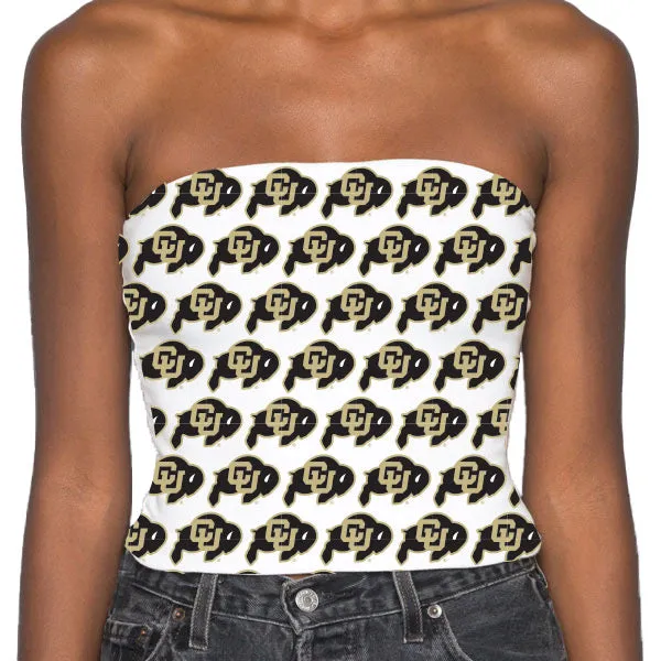 Colorado Boulder White All Over Tube Top