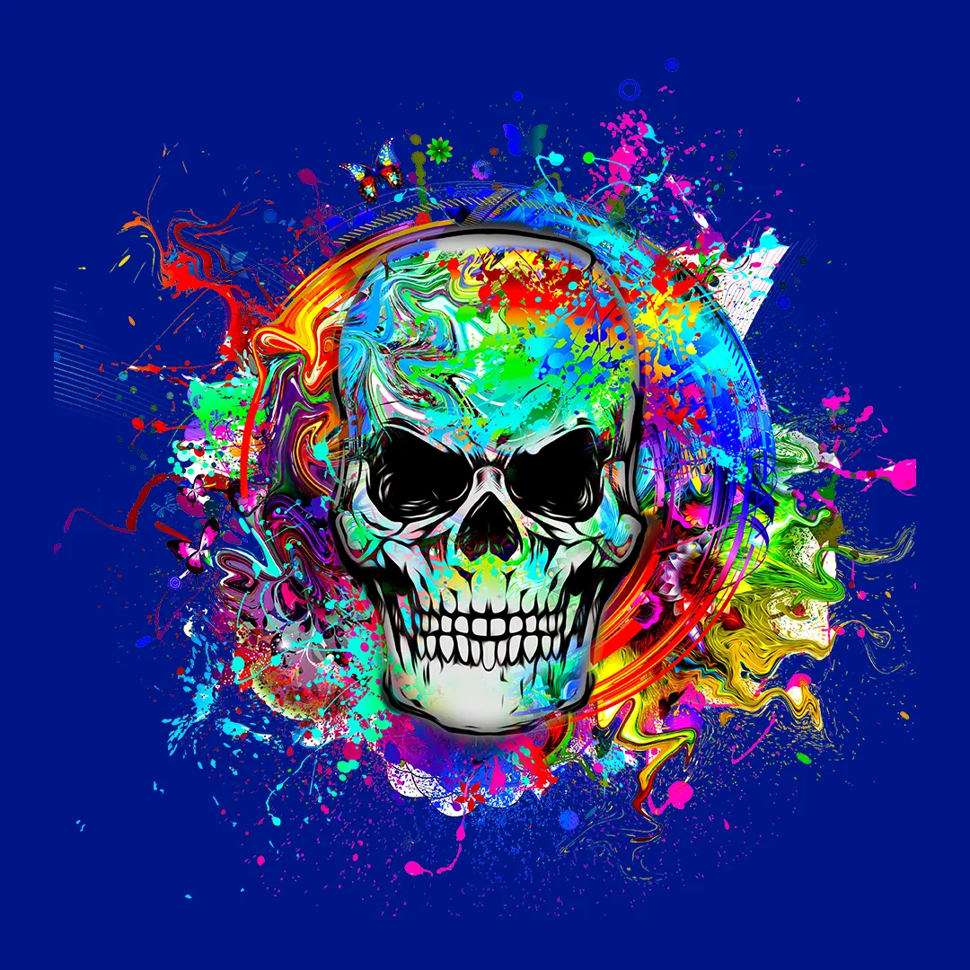 Colorful Skull