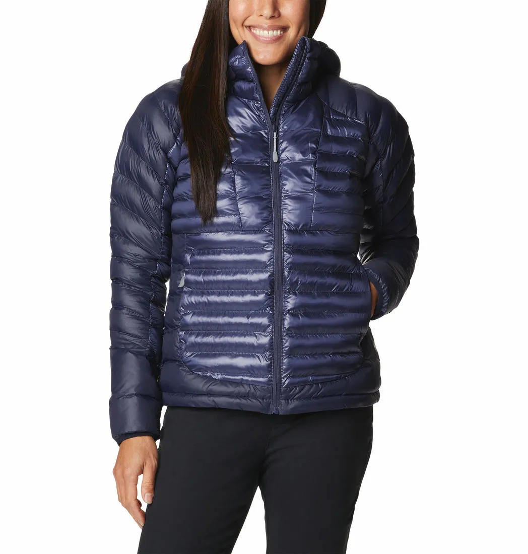 Columbia Women Blue Labyrinth Loop Hooded Jacket