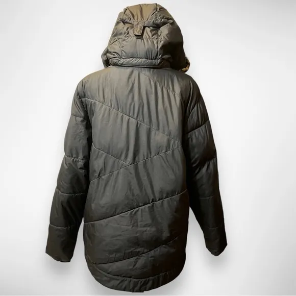 COLUMBIA Women’s Plus Size  Black Parka With Faux Fur Trim 2X |‎ EUC