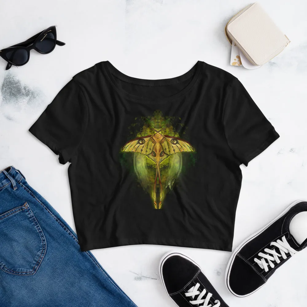 Comet Moth Crop Tee