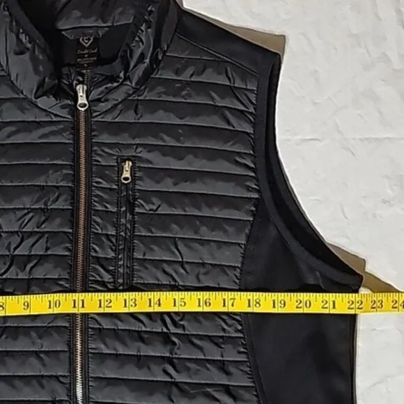 Concealed Casual by GWG Size XL Black Primitive Puffer Concealed Carry Vest Used