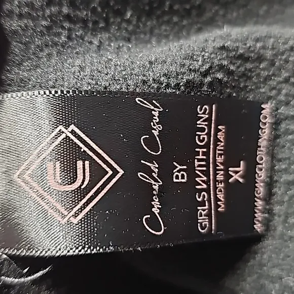 Concealed Casual by GWG Size XL Black Primitive Puffer Concealed Carry Vest Used