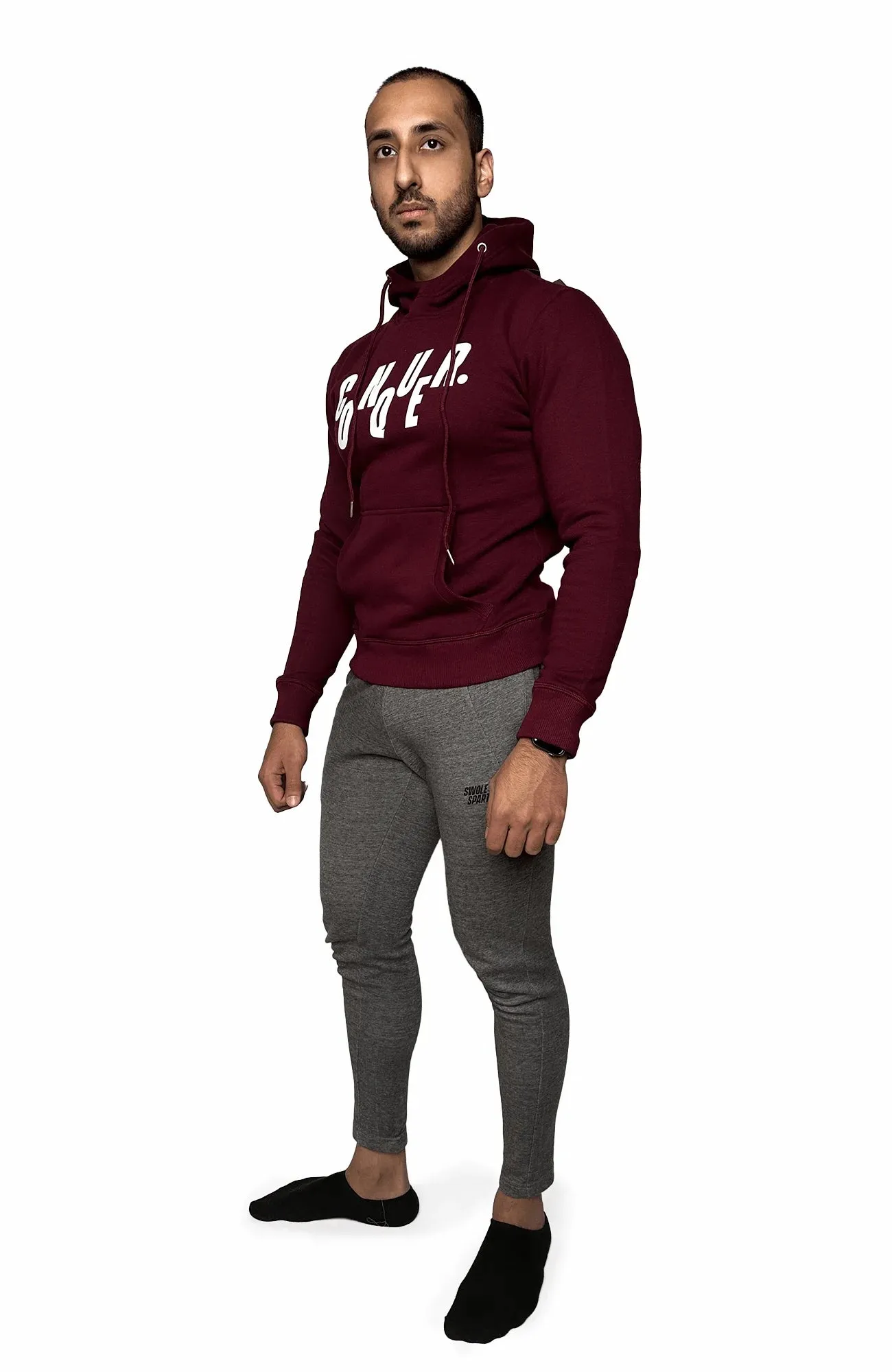 Conquer Fleece Hoodie – Cherry – Premium Comfort & Performance for Active Wear