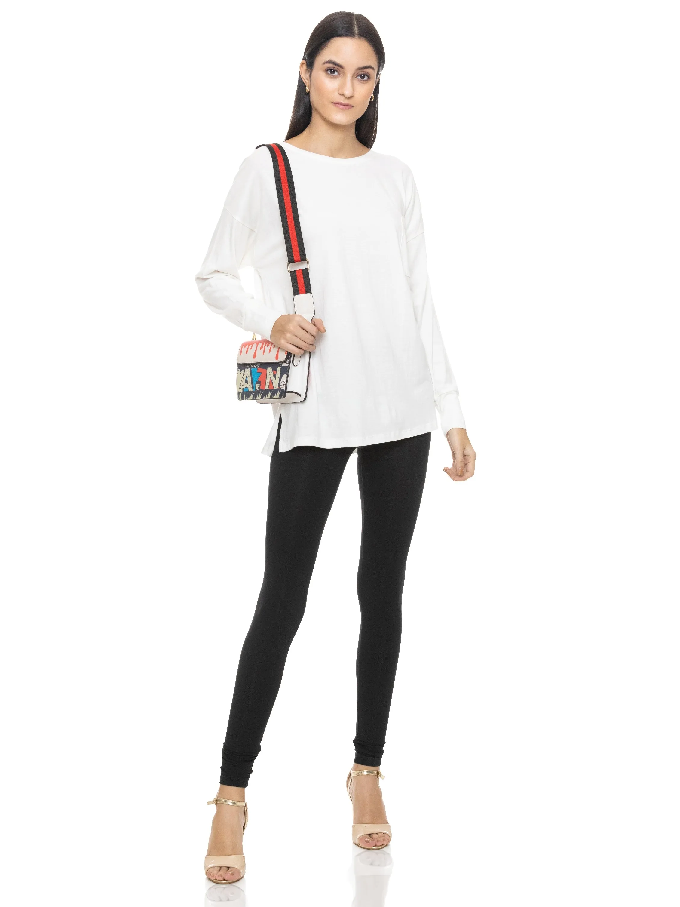 Cool Everybody Long Sleeve Tee (Off White)