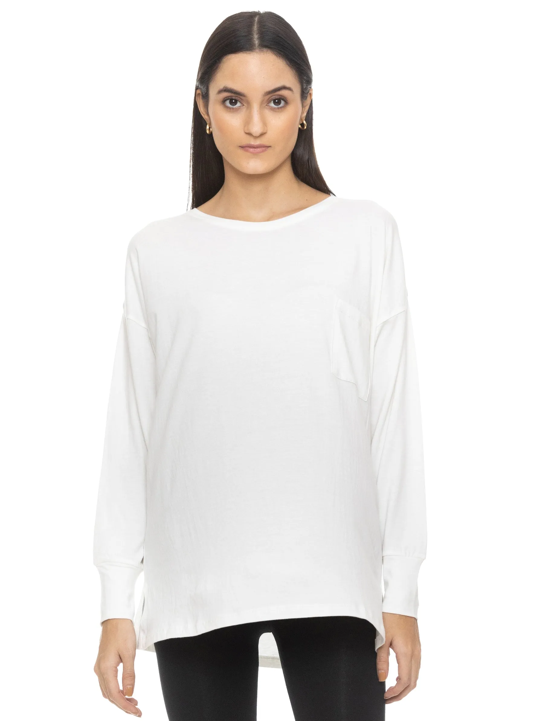 Cool Everybody Long Sleeve Tee (Off White)