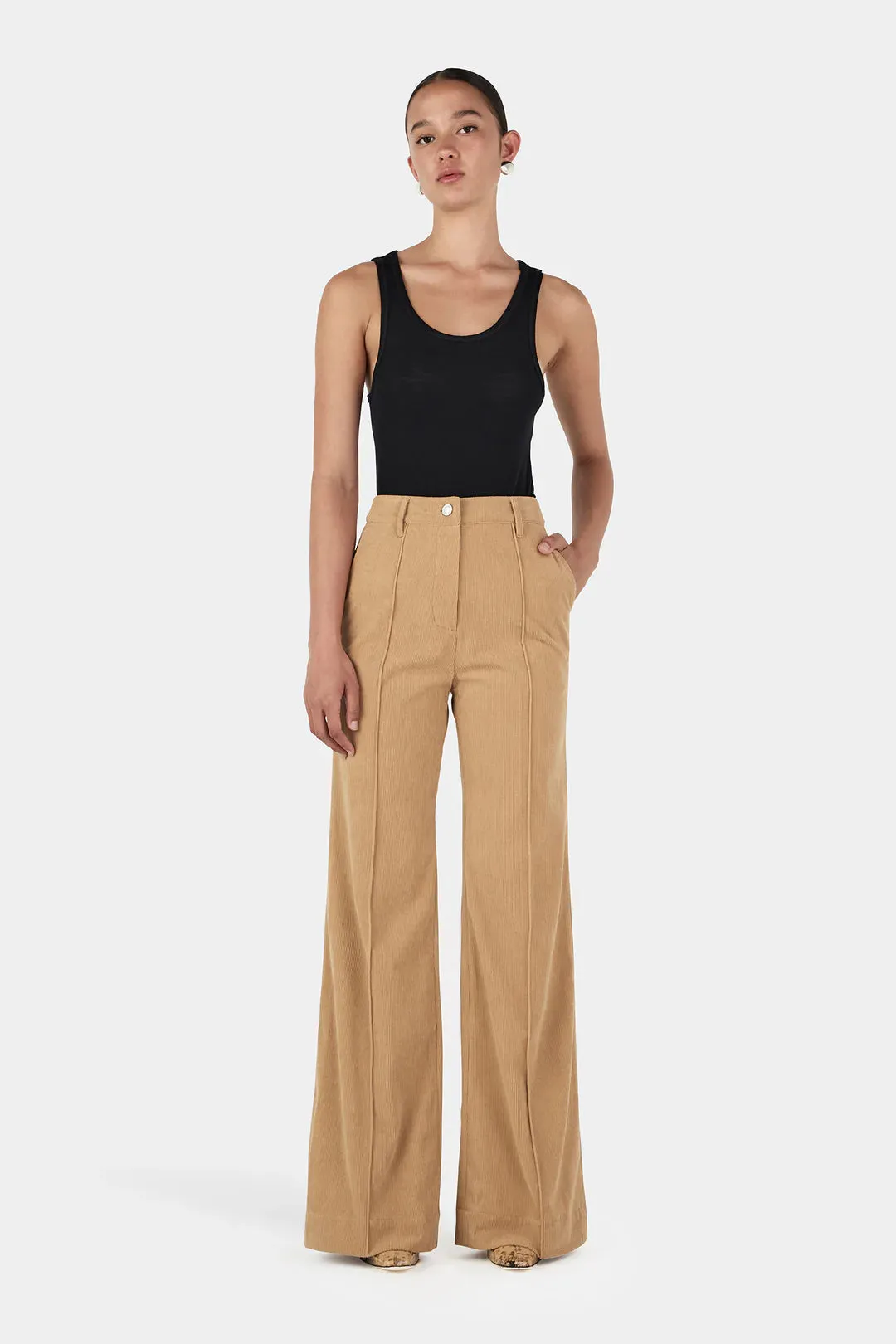 Cooper Corduroy Pant | Taupe