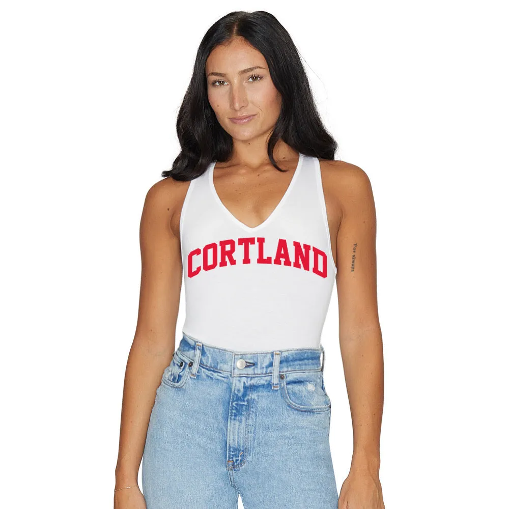 Cortland White Bodysuit