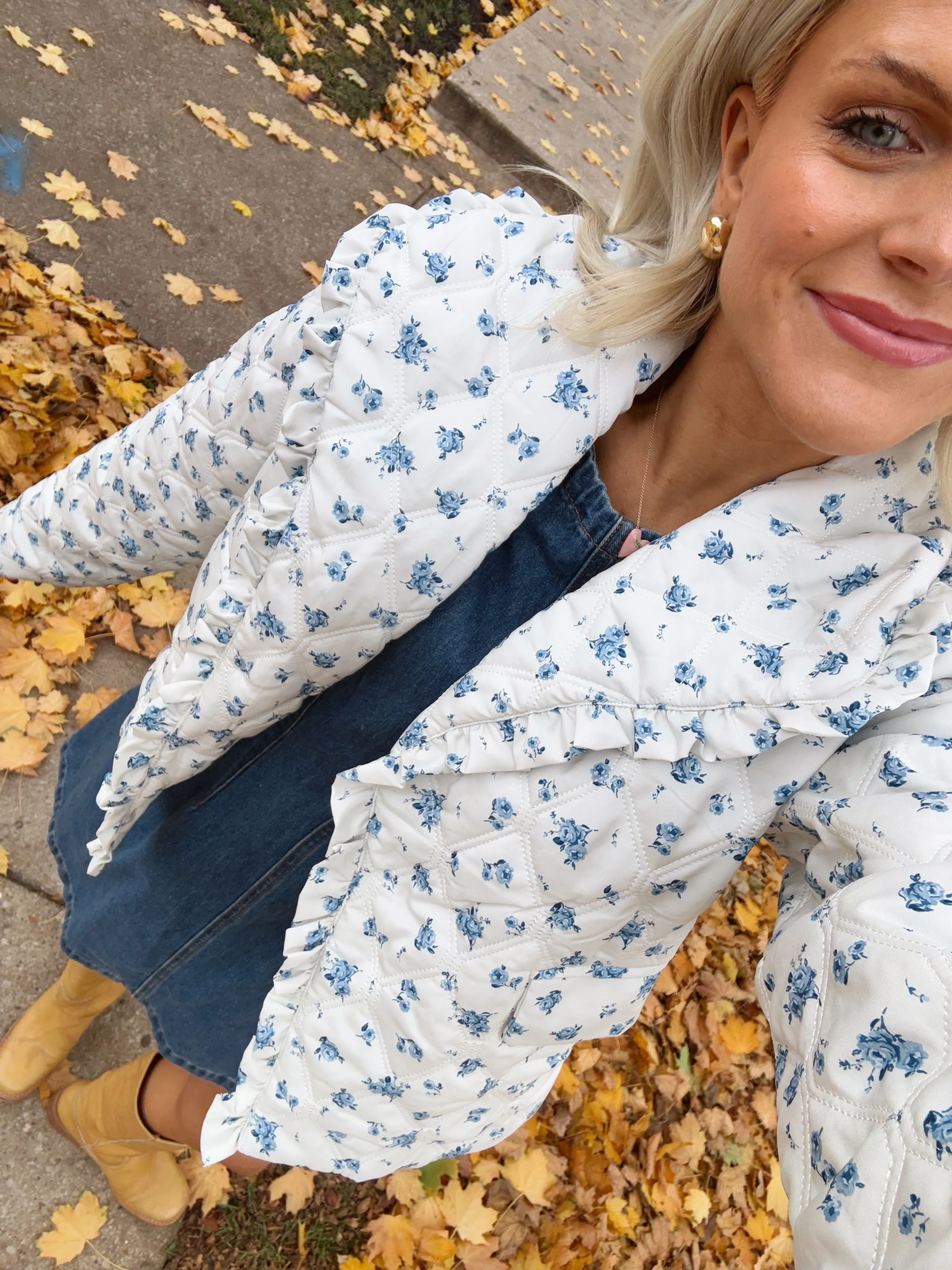 Cottage Cutie Floral Coat