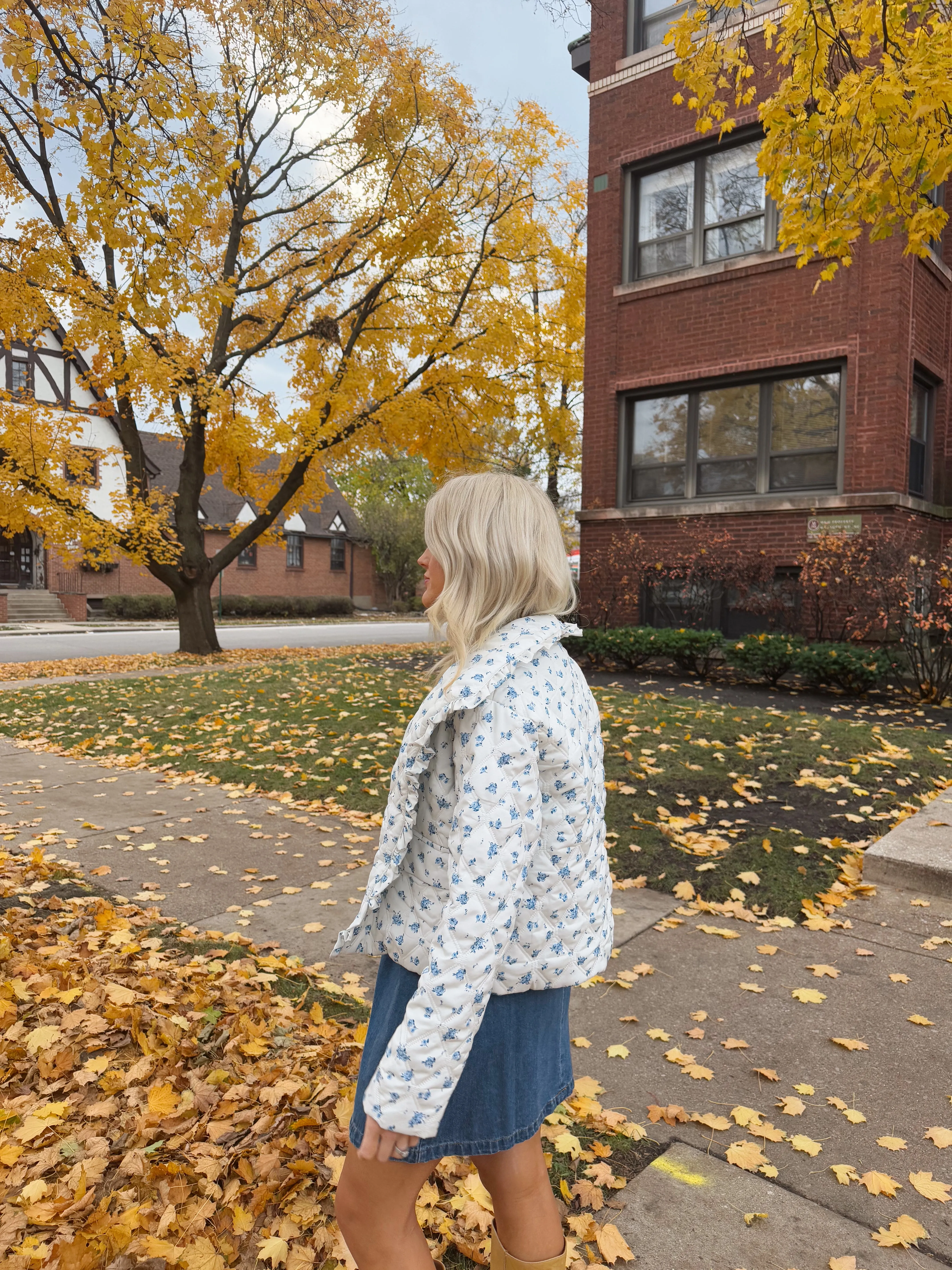 Cottage Cutie Floral Coat