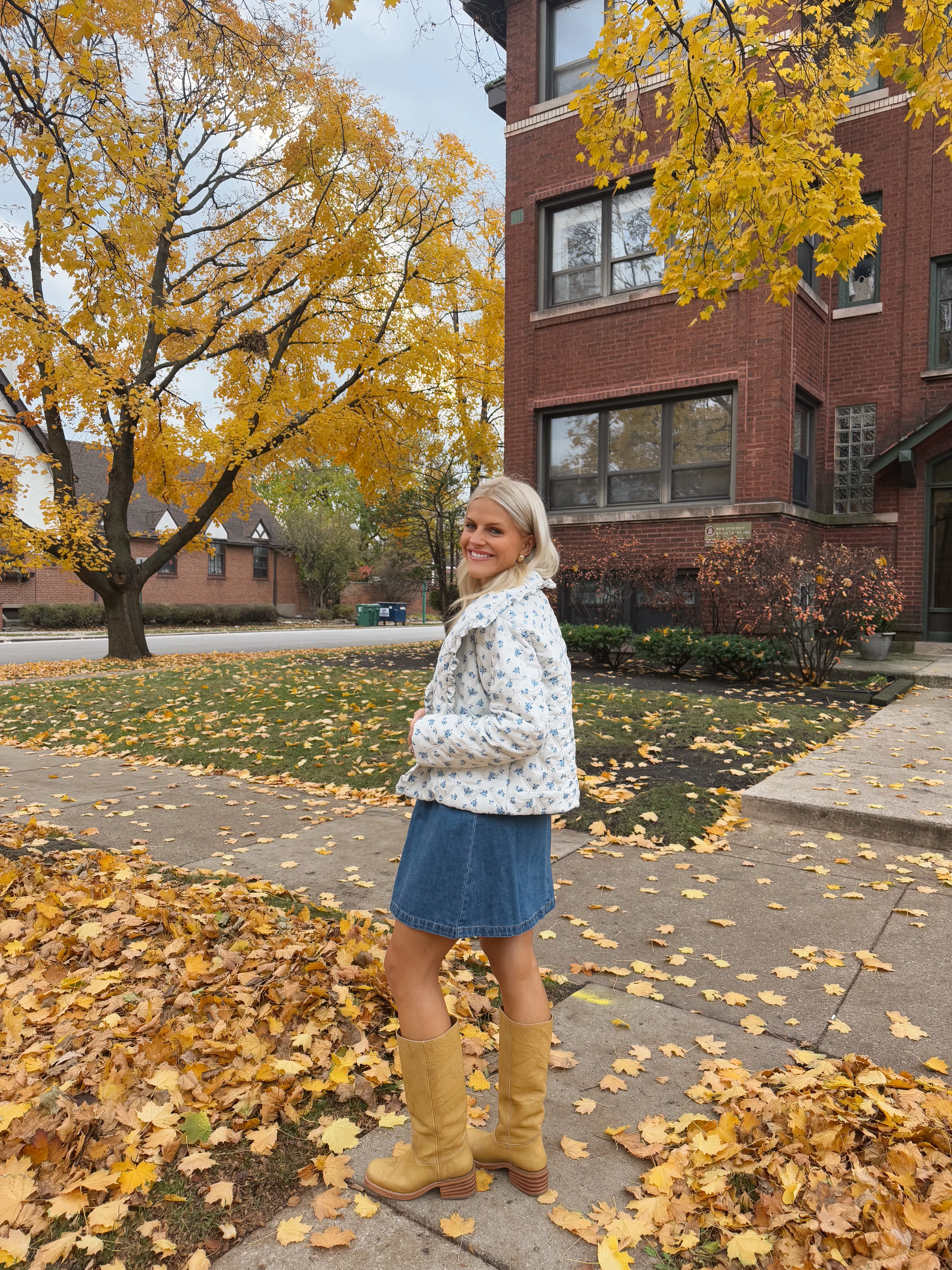 Cottage Cutie Floral Coat
