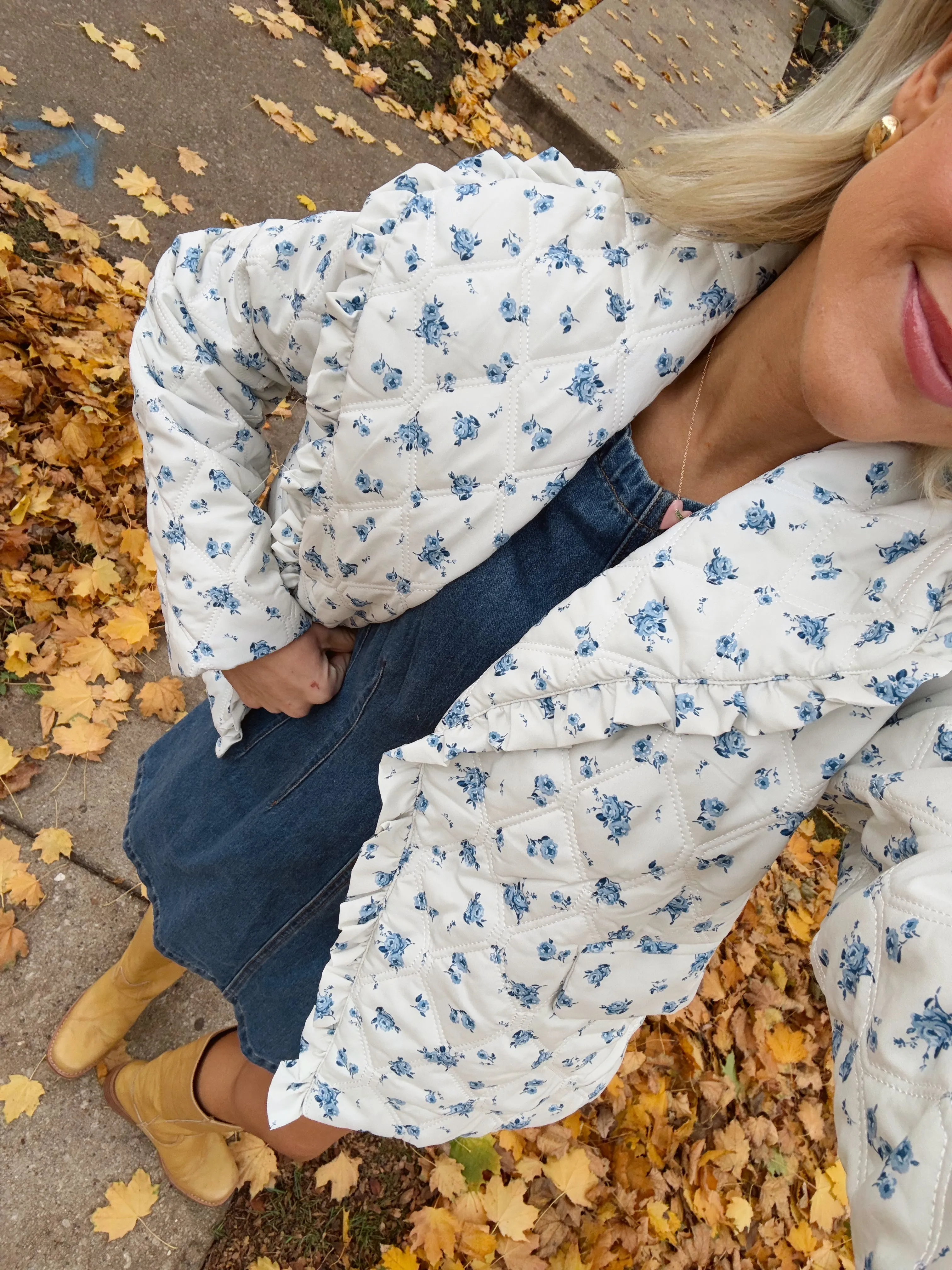 Cottage Cutie Floral Coat