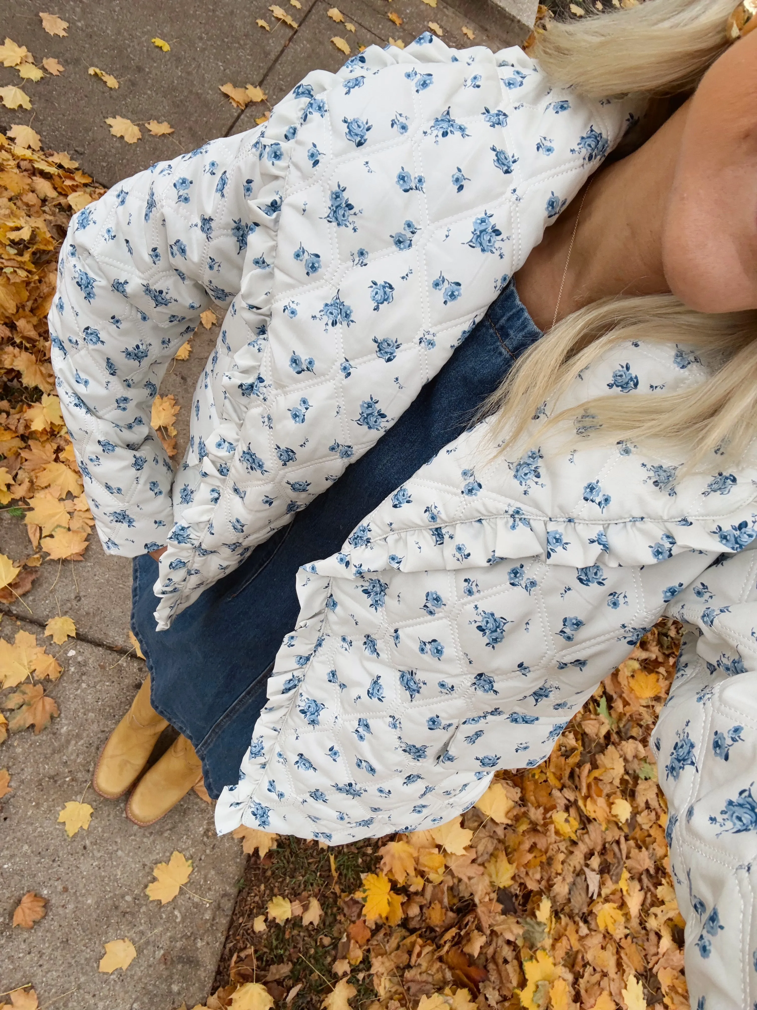 Cottage Cutie Floral Coat