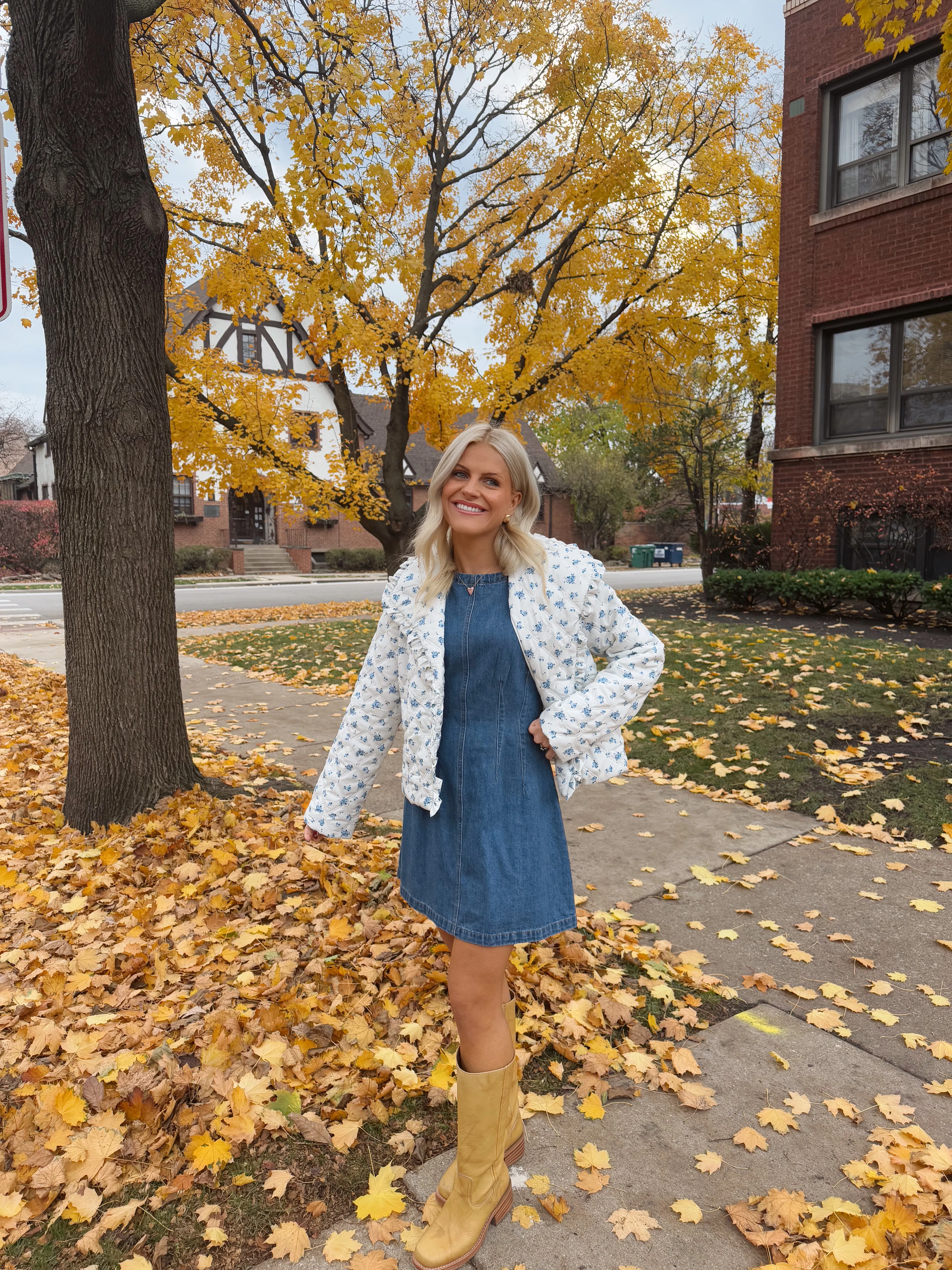 Cottage Cutie Floral Coat