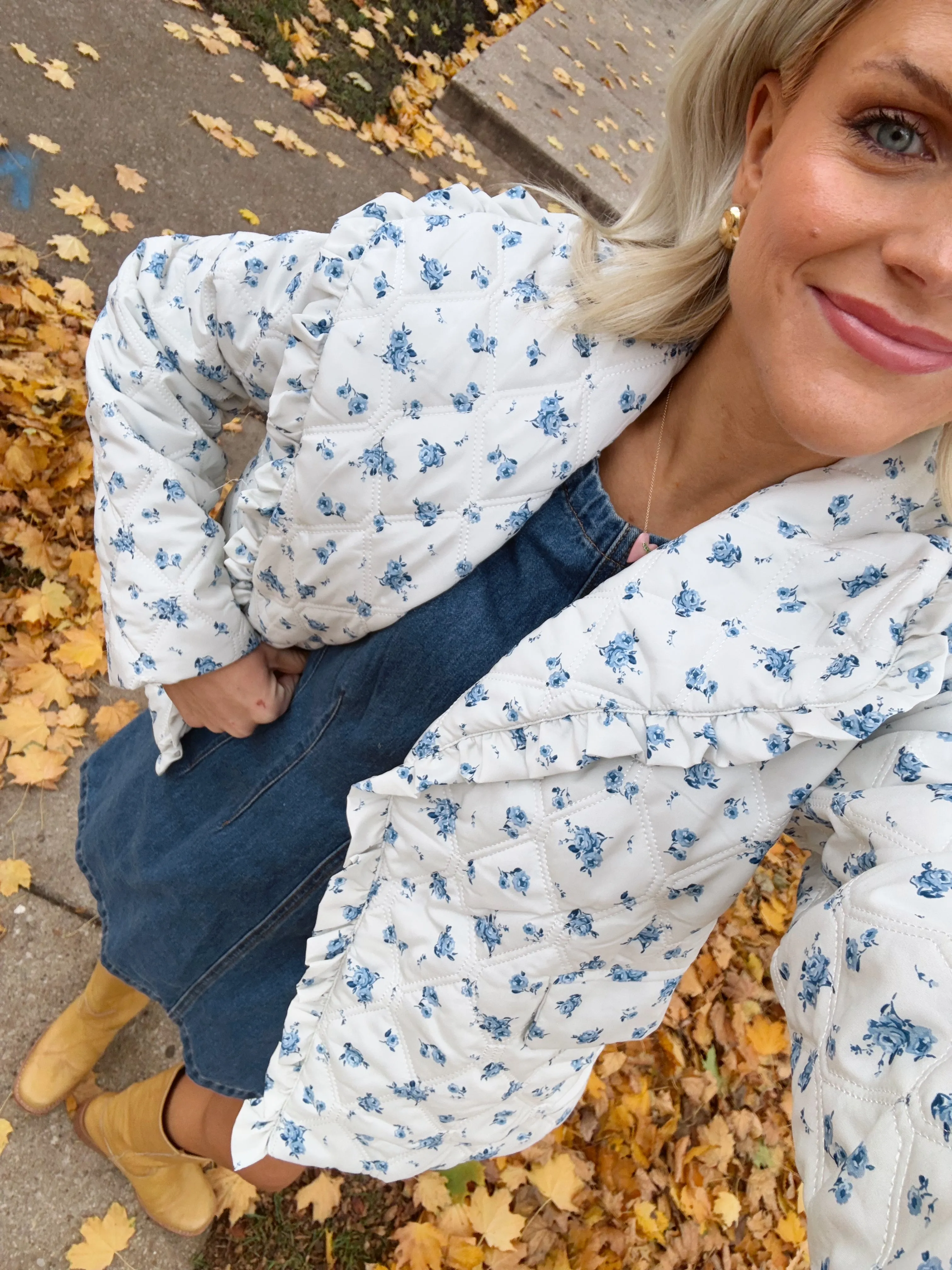 Cottage Cutie Floral Coat