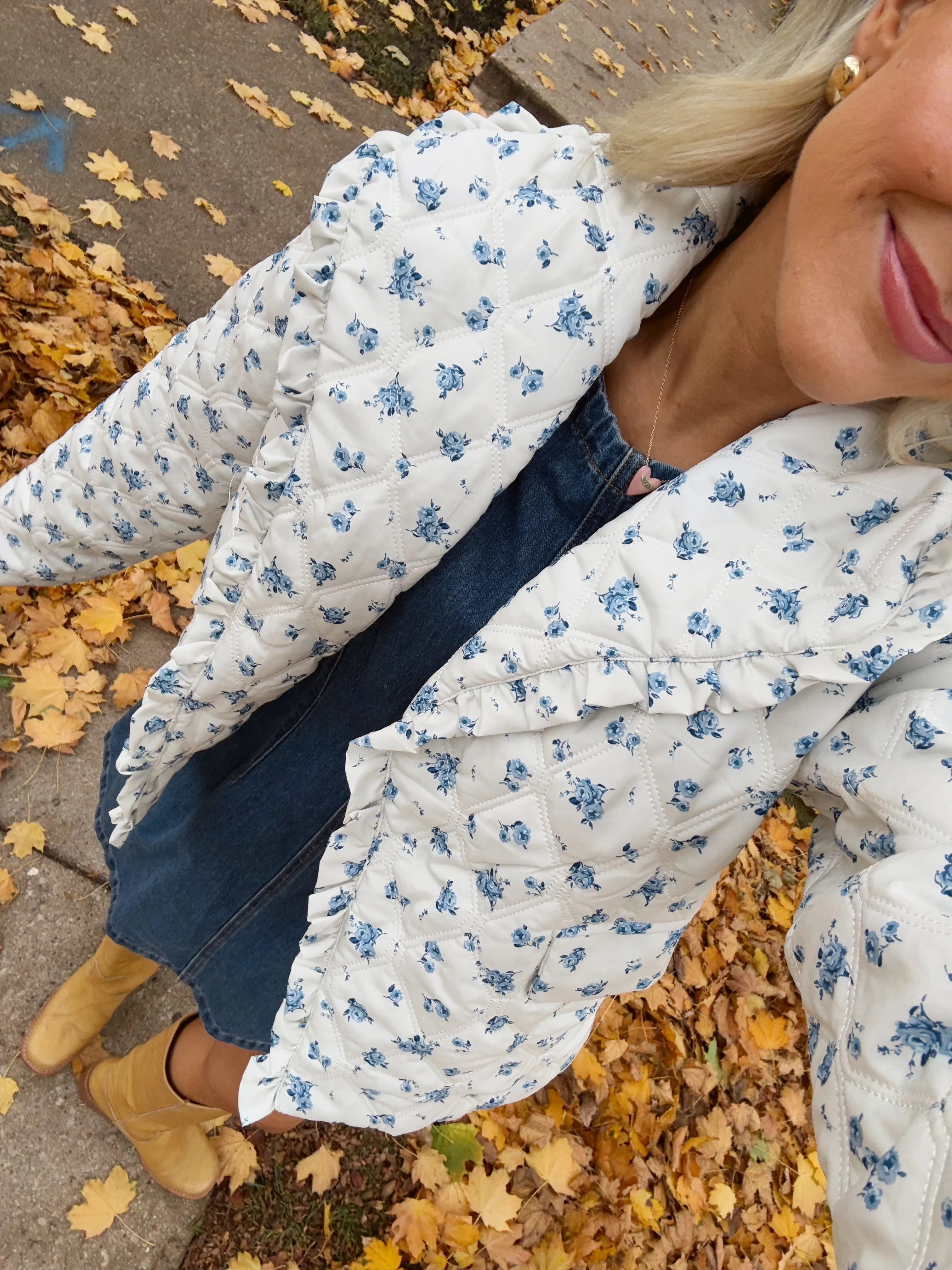 Cottage Cutie Floral Coat