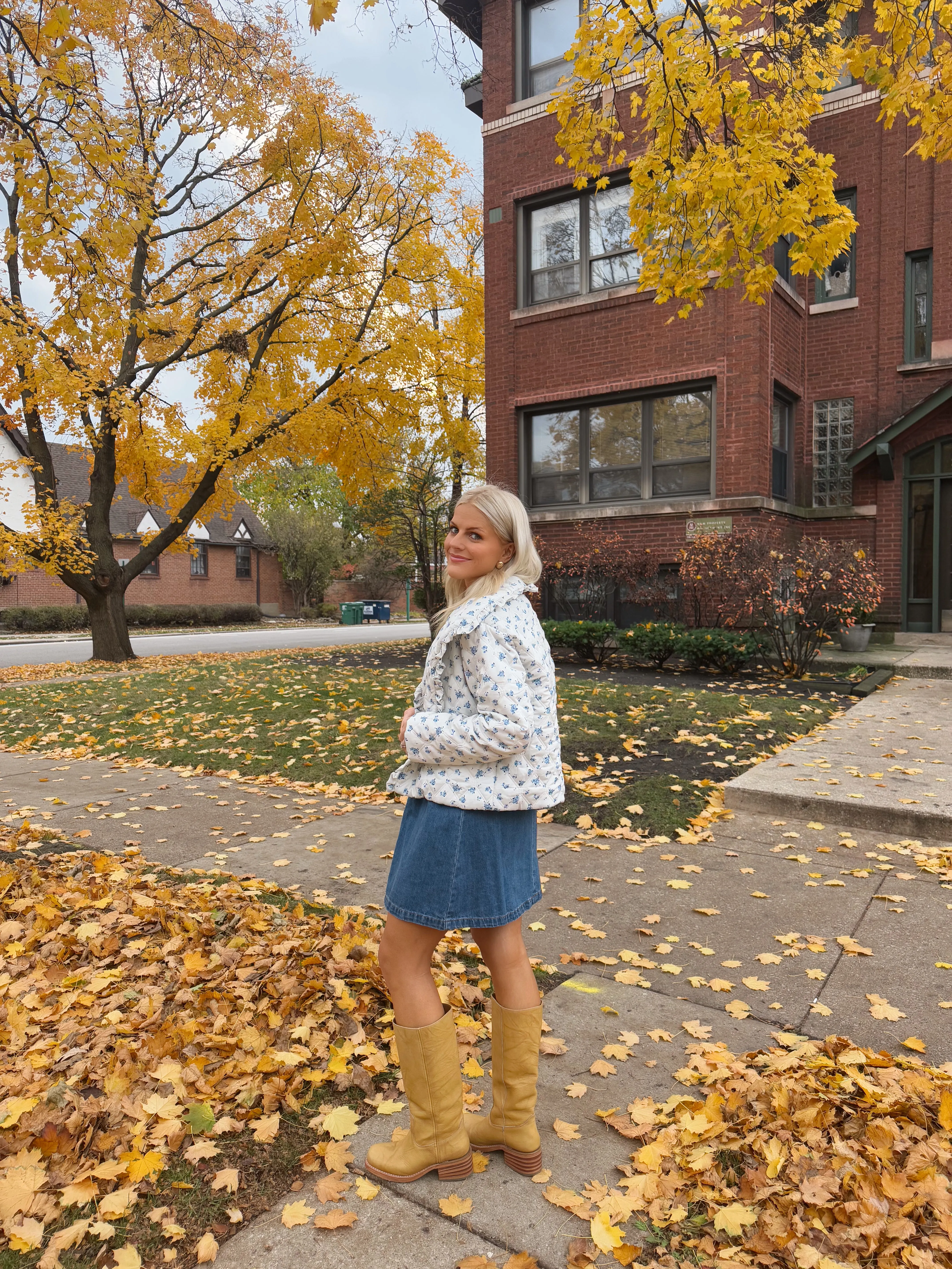 Cottage Cutie Floral Coat