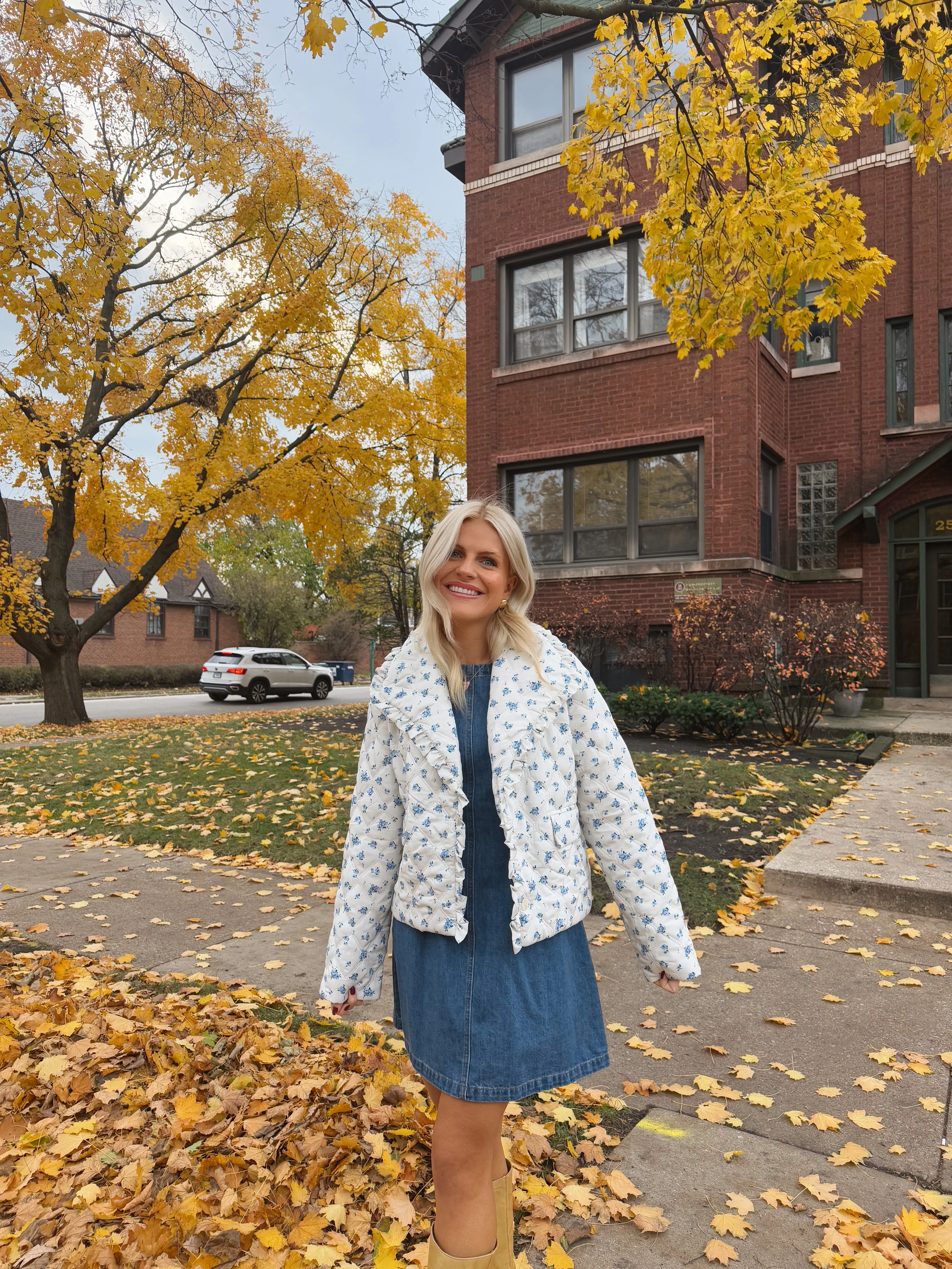 Cottage Cutie Floral Coat