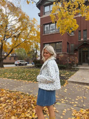 Cottage Cutie Floral Coat