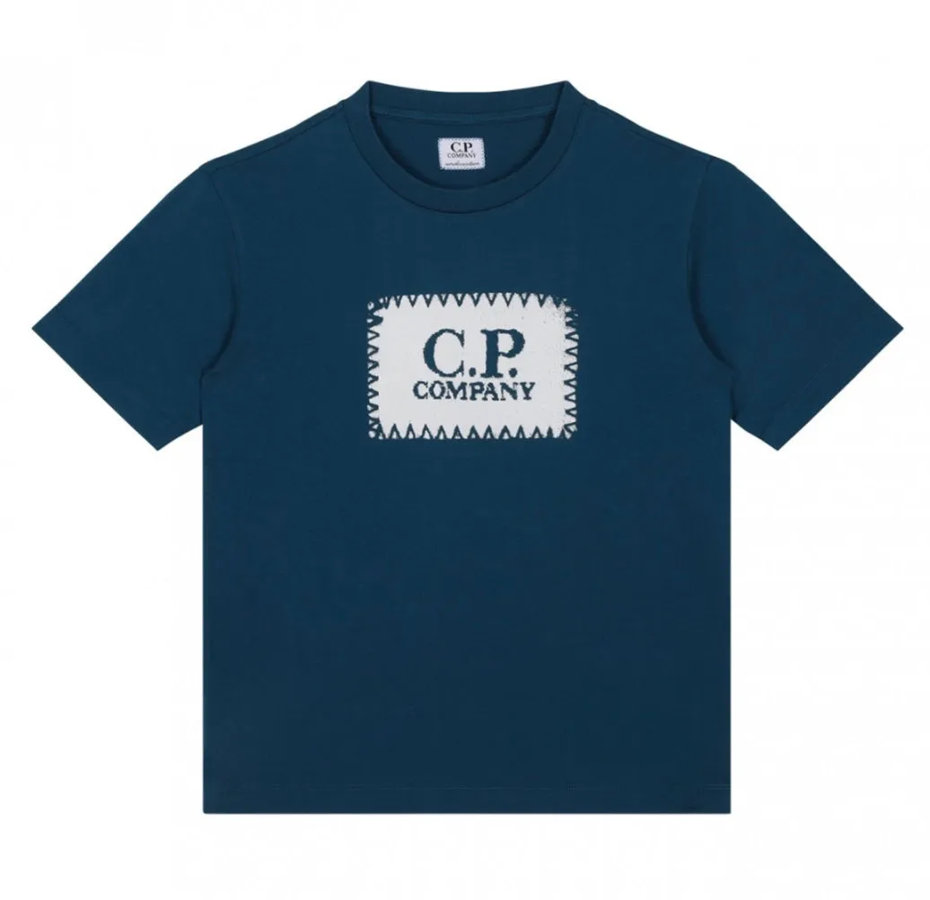 CP LOGO TEE SHIRT INK BLUE