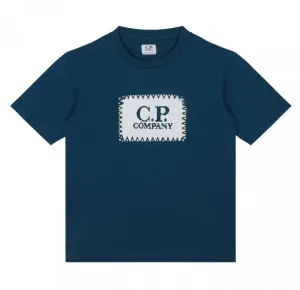 CP LOGO TEE SHIRT INK BLUE
