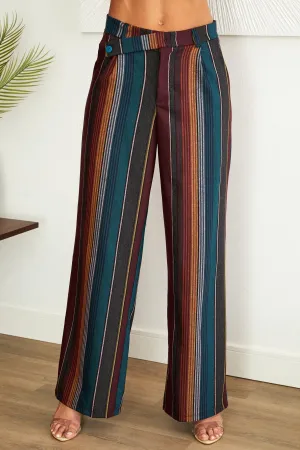 CrissCross Wide Leg Italian Pants