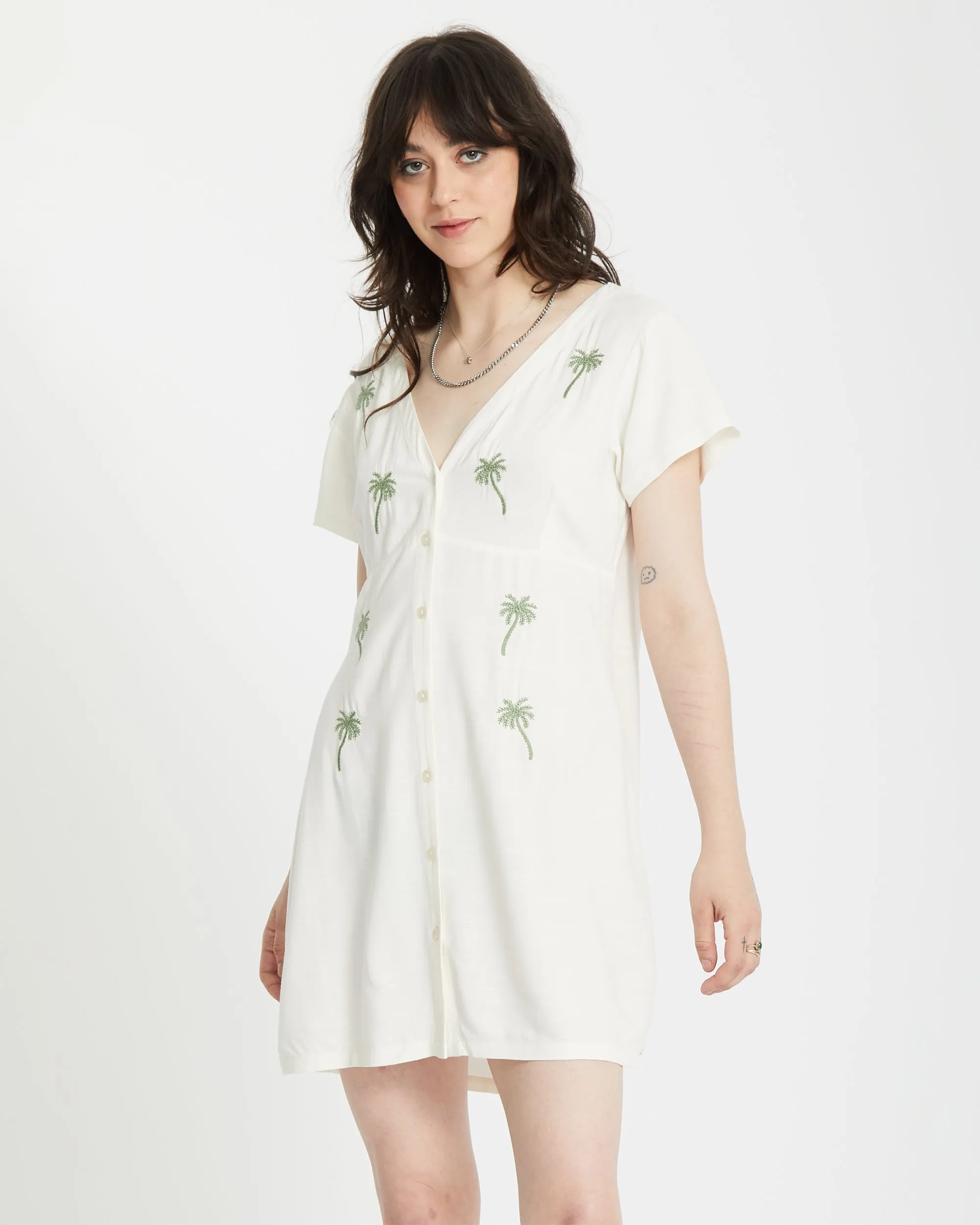 Crunk Punk Kleid - BONE