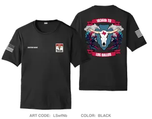 CUSTOM 4th Plt 1836th Combat HET Co Hi-Tech Performance Unisex SS Tee - LSwfNb