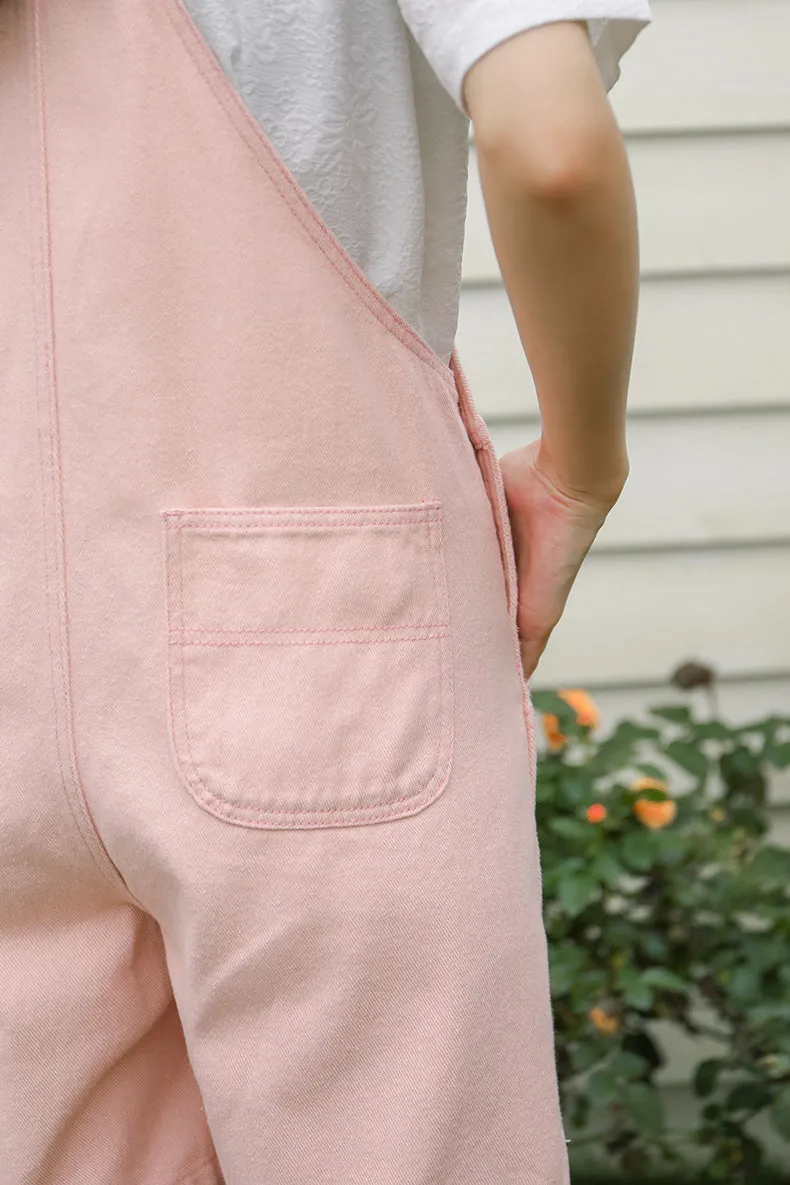 Daisy Chain Short Overalls