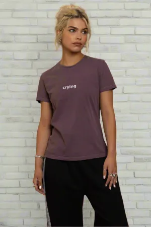 Daisy Street Crying Printed Tee