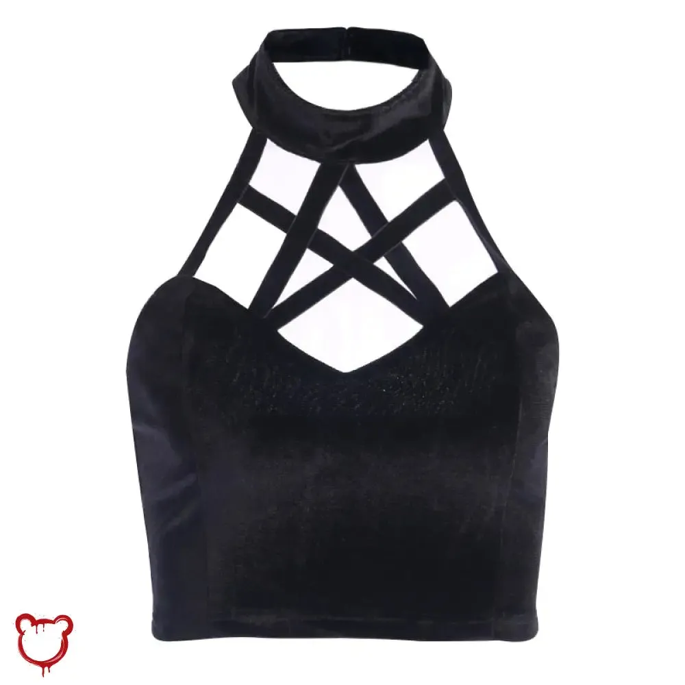 Dangerous' Pentagram Crop Top.