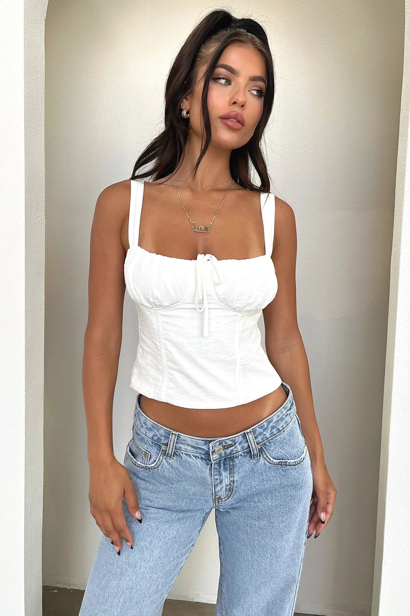Danica Corset - White