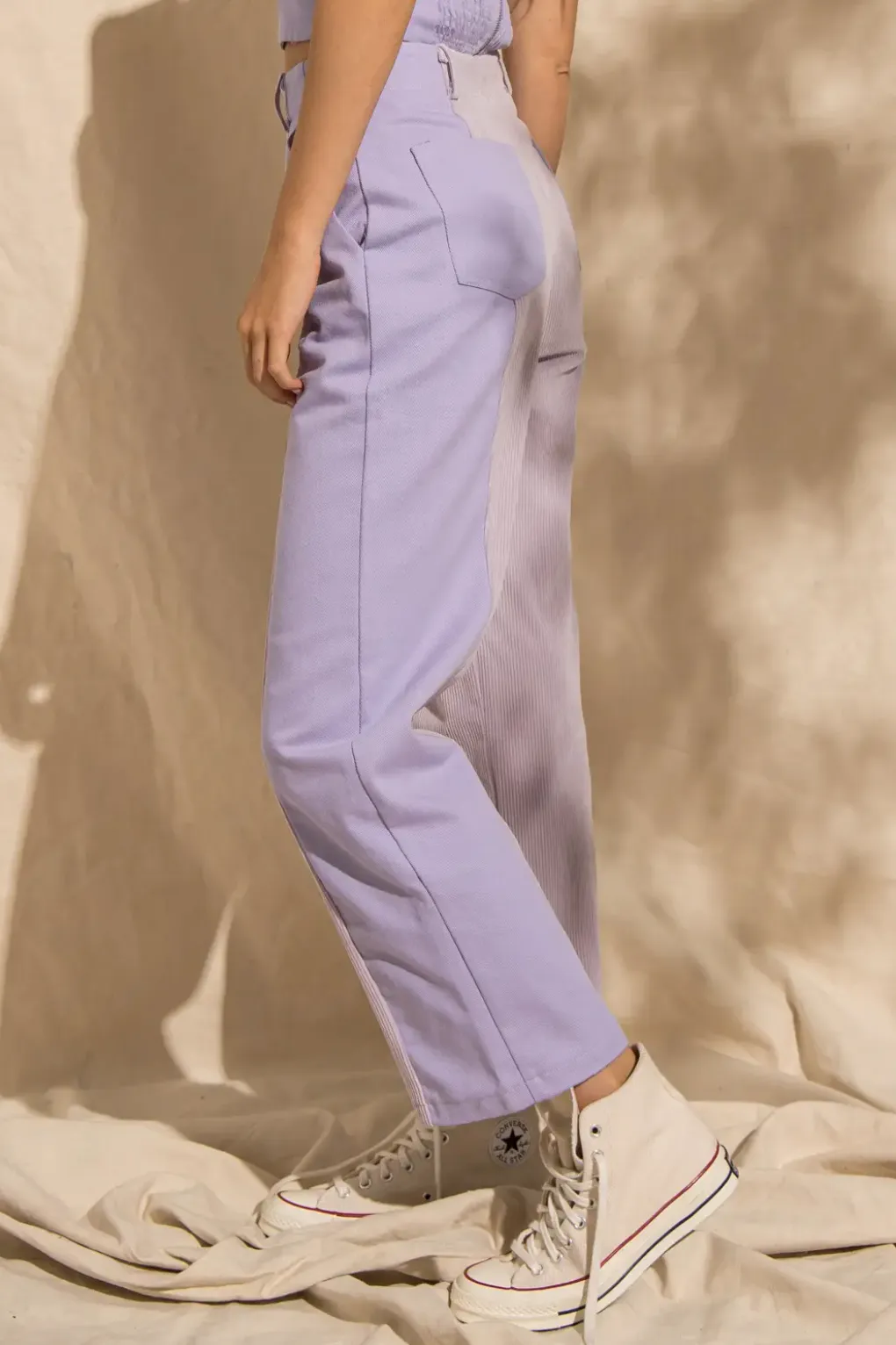 DANIELLE SPLIT PANEL PANTS