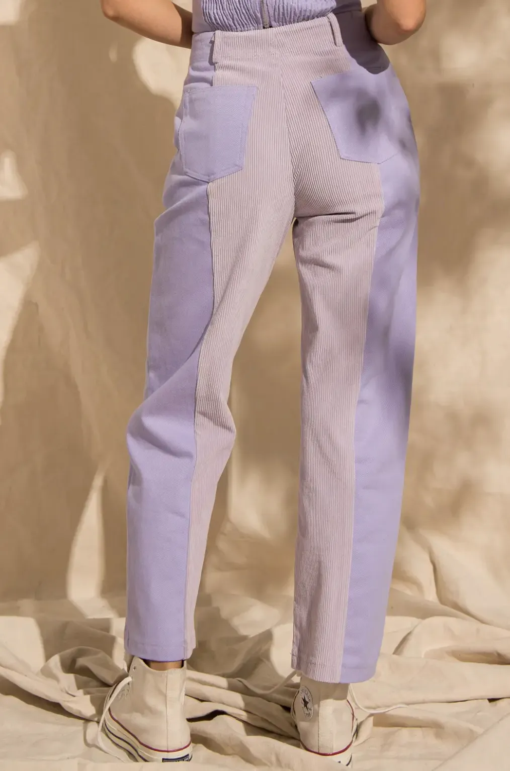 DANIELLE SPLIT PANEL PANTS